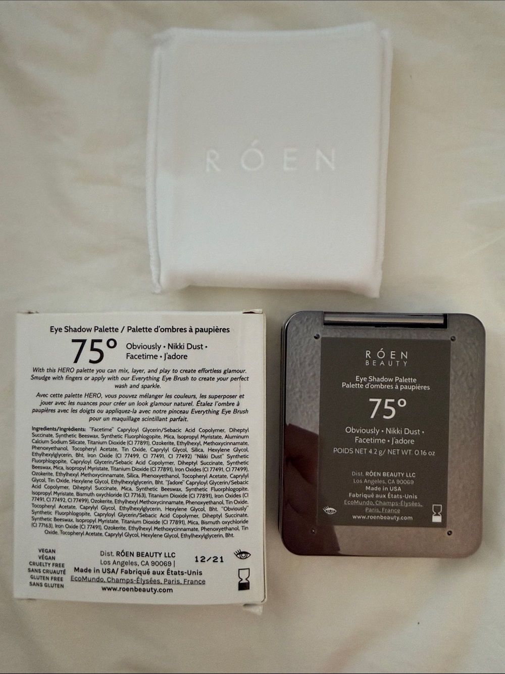 RÓEN 75° Warm Eyeshadow Palette - NWB - Picture 5 of 6